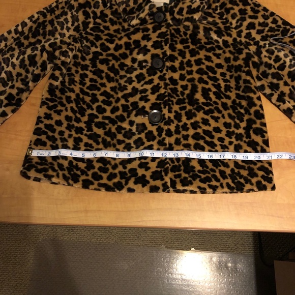 Faux Leopard Cropped Jacket - Picture 5 of 6